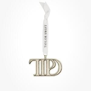 SHIPS IN 24 HRS Taylor Swift Tortured Poets TTPD Logo Ornament RARE SOLD OUT